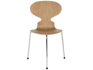 Ant (3100 Clear Lacquered Veneer) - krzesło