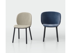 Dua Chair Wooden Base - krzesło
