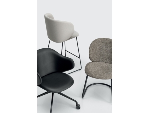 Dua stool on slide frame - krzesło