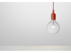 PROMOCJA! E27 - lampa wisząca (red)