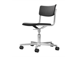 Swivel chair S 43 - krzesło na kółkach tapicerowane