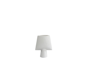 Sphere Vase Square Mini Bubble White - wazon