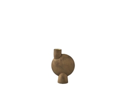 Sphere Vase Bubl Medio Ocher - wazon
