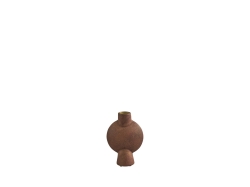 Sphere Vase Bubl Mini Terracotta - wazon