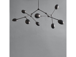 Drop Chandelier Burned Black -  żyrandol