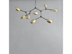 Drop Chandelier Brass Mini -  żyrandol