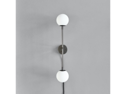Drop Wall Lamp Bulp  Grey - lampa ścienna