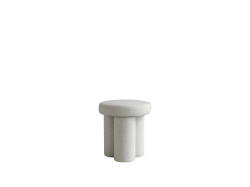 Big Foot Stool, Linen - stołek