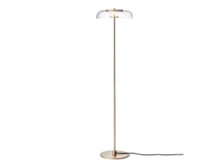 Blossi Floor Nordic Gold/Clear - lampa podłogowa