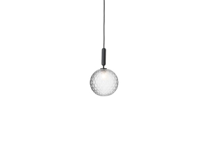 Miira 1 Large Rock Grey/Optic Clear - lampa wisząca