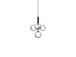 Miira 4 Rock Grey/Optic Clear - lampa wisząca