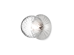 Liila 1 Medium Optic - Light Silver/Optic Clear - kinkiet