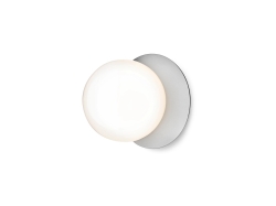 Liila 1 Medium Opal - Light Silver/Opal White - kinkiet