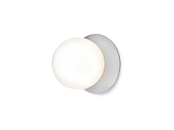 Liila 1 Medium Opal - Light Silver/Opal White - kinkiet