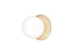 Liila 1 Medium Opal - Nordic Gold/Opal White - kinkiet
