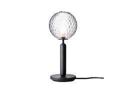 Miira Table Rock Grey/Optic Clear - lampa stołowa