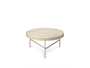 Travertine table - stolik