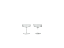 Ripple Clear - kieliszki do szampana, set 2 szt.