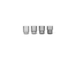Ripple Glasses - szklanki, set 4 szt.