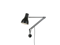 Type 75 Wall Mounted Jet Black - lampa ścienna