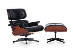 Eames Lounge Chair & Ottoman - fotel z podnóżkiem