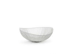 Basket Oval White Meo - koszyk