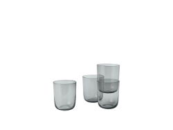 Corky Glasses Tall - grey - zestaw 4 szt. szklanek