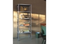 HAY Shelving Unit dusty blue_Paper Paper Bin dark green_Slant 233 white.jpg