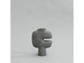 214003 - Tribal Vase - Medio - Dark Grey - 1.jpg
