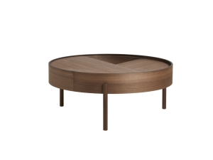 Arc Coffee Table 89 - Walnut - stolik