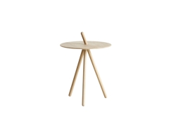 Come Here Side Table - White Pigmented Oak - stolik