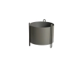 150200_WOUD_Pidestall planter_small_taupe_1_exposed.jpg