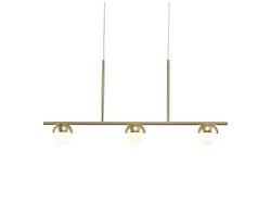 Contina Brass Pendant - lampa wisząca