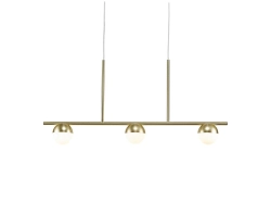 Contina Brass Pendant - lampa wisząca