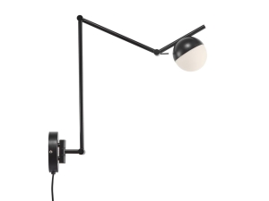 Contina Black Wall Lamp - lampa ścienna