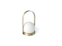 Carrie Brushed Brass - lampa przenośna