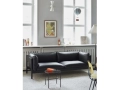 Arbour 3 Seater Nevada NV 0500S black wb lacquer beech base_Rebar Side Table marble top soft black frame.jpg