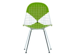Wire Chair DKX-2 - krzesło w całości tapicerowane