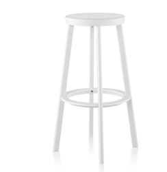 PROMOCJA Deja-vu Stool - kolor biały - hocker