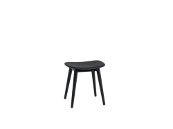 Fiber Stool - Wood base, h 45 cm - stołek