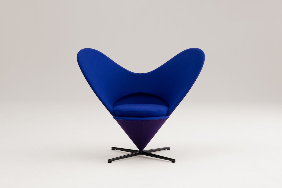Heart Cone Chair anniversary edition – limitowana edycja na 100 urodziny Vernera Pantona